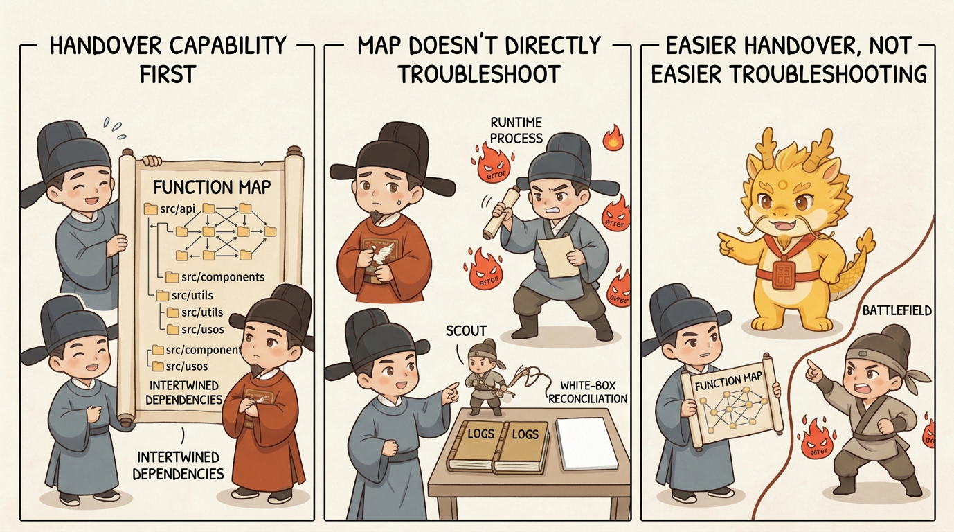 It improves takeover first, not direct debugging