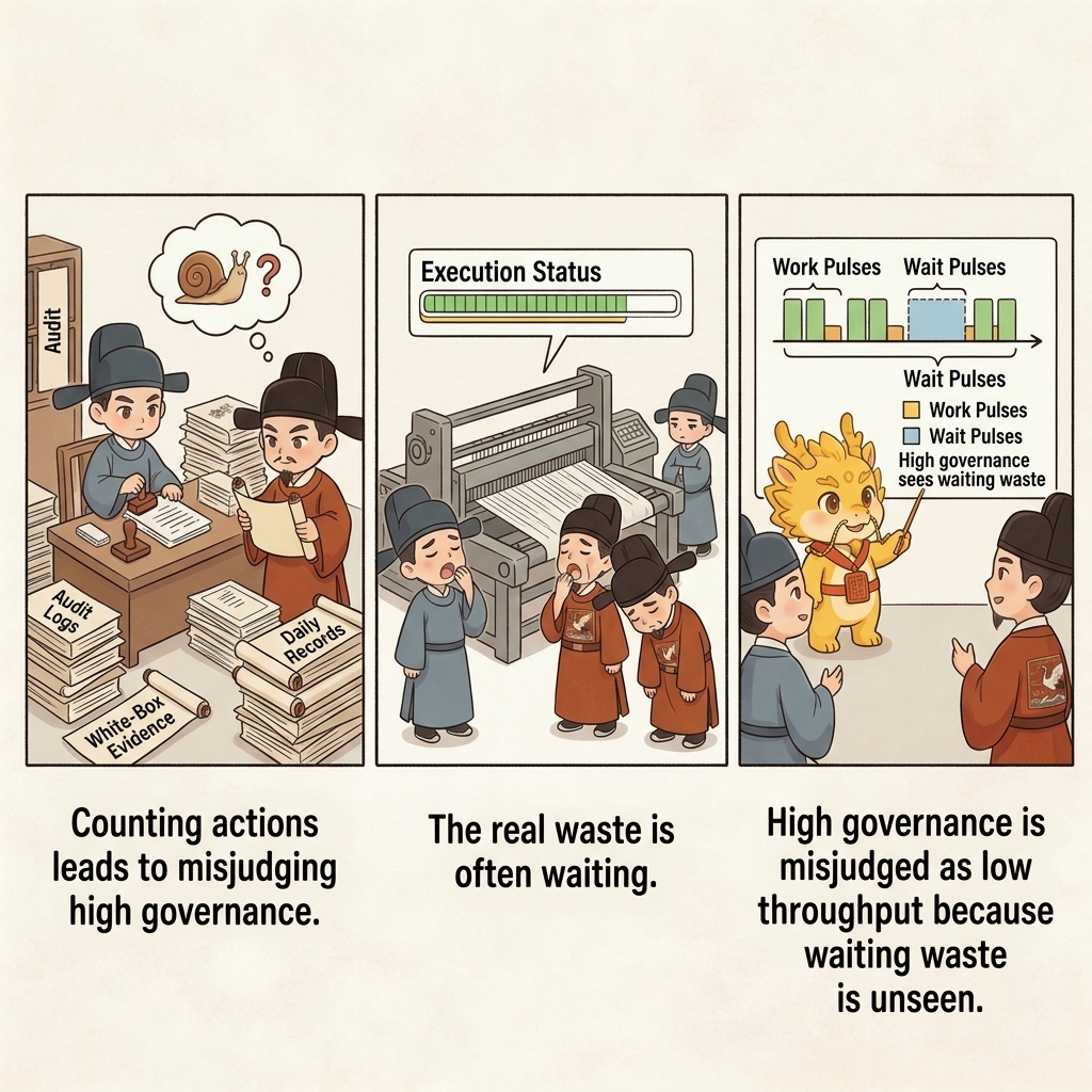 Why high governance is often misread as low throughput