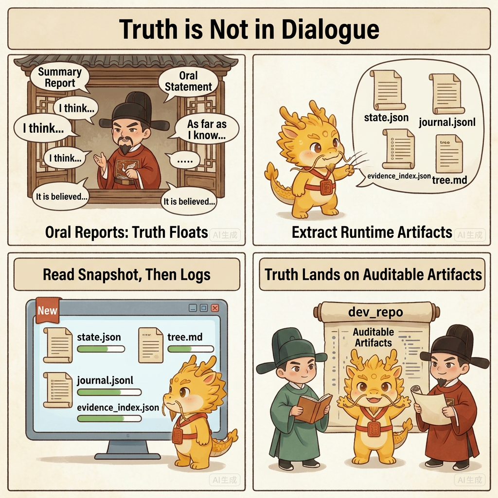 Current truth is not in dialogue