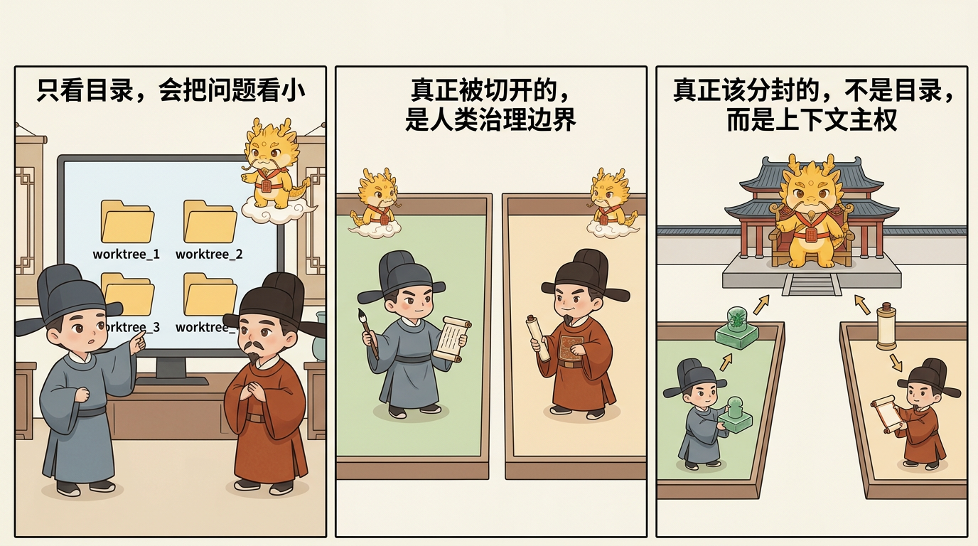 真正该分封的，不是目录，而是上下文主权