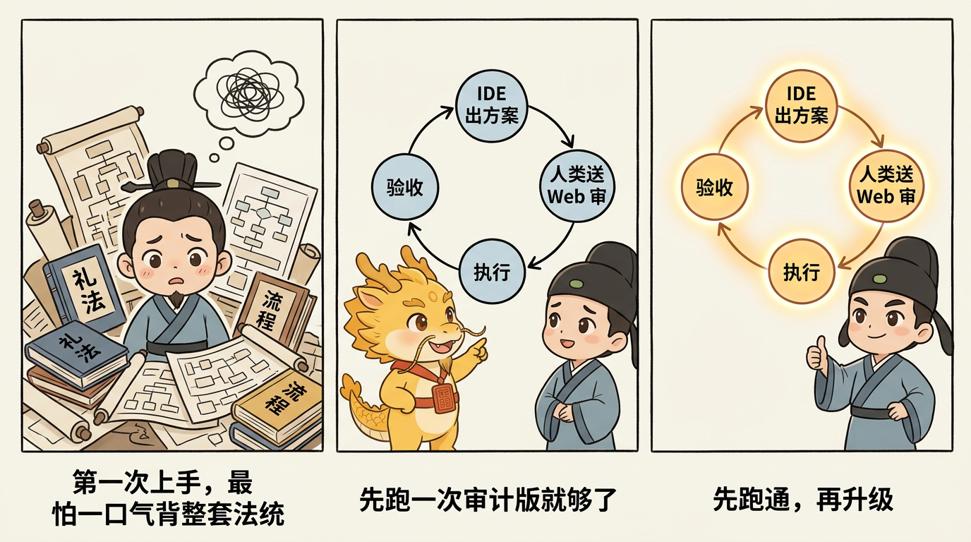 第一次上手，先走一次审计版