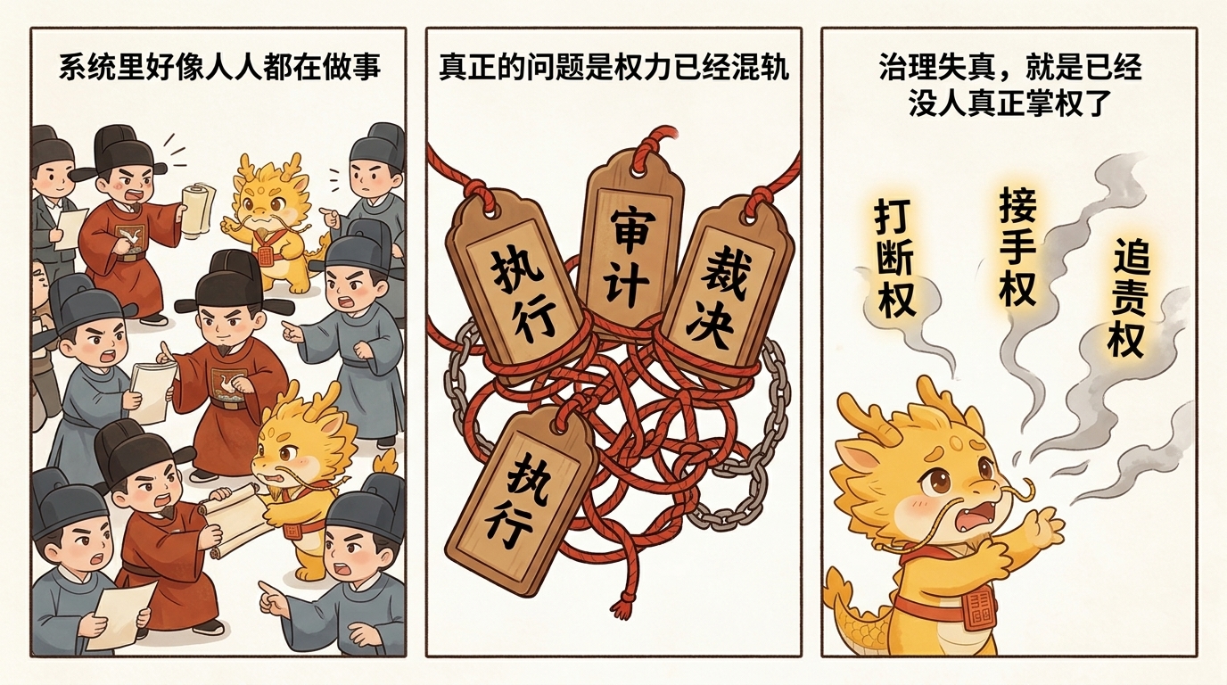 治理失真：系统里已经没人真正掌权了