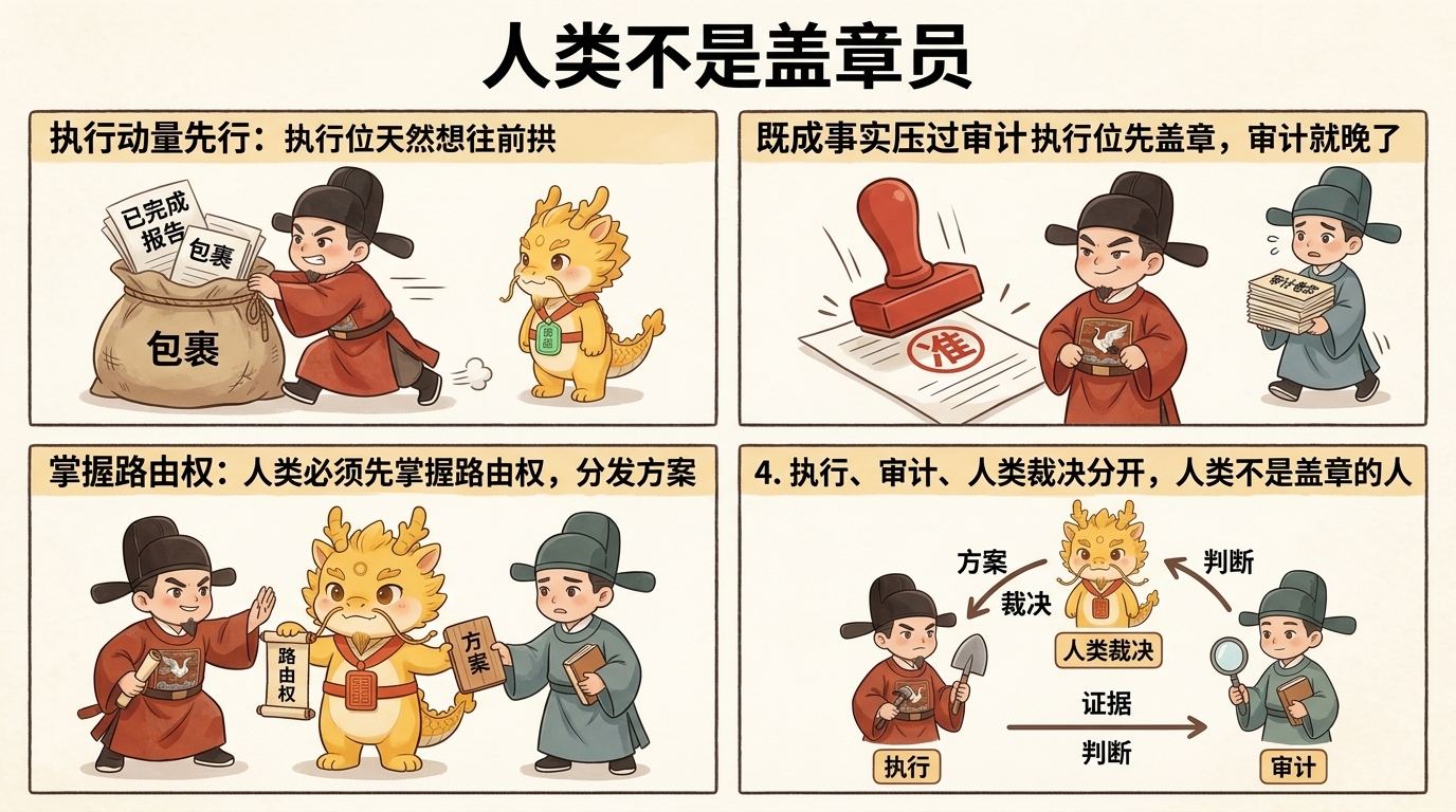 人类不是盖章员