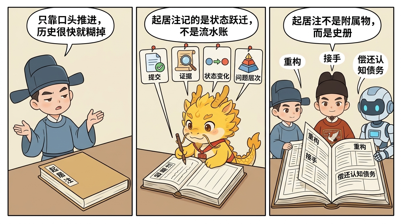 起居注不是附属物，而是史册