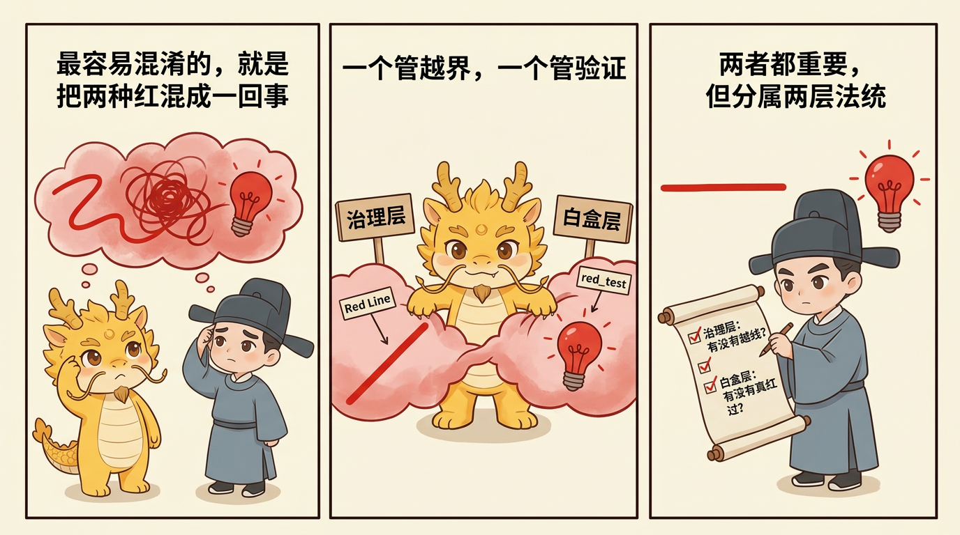 Red Line 和红灯测试不是一回事