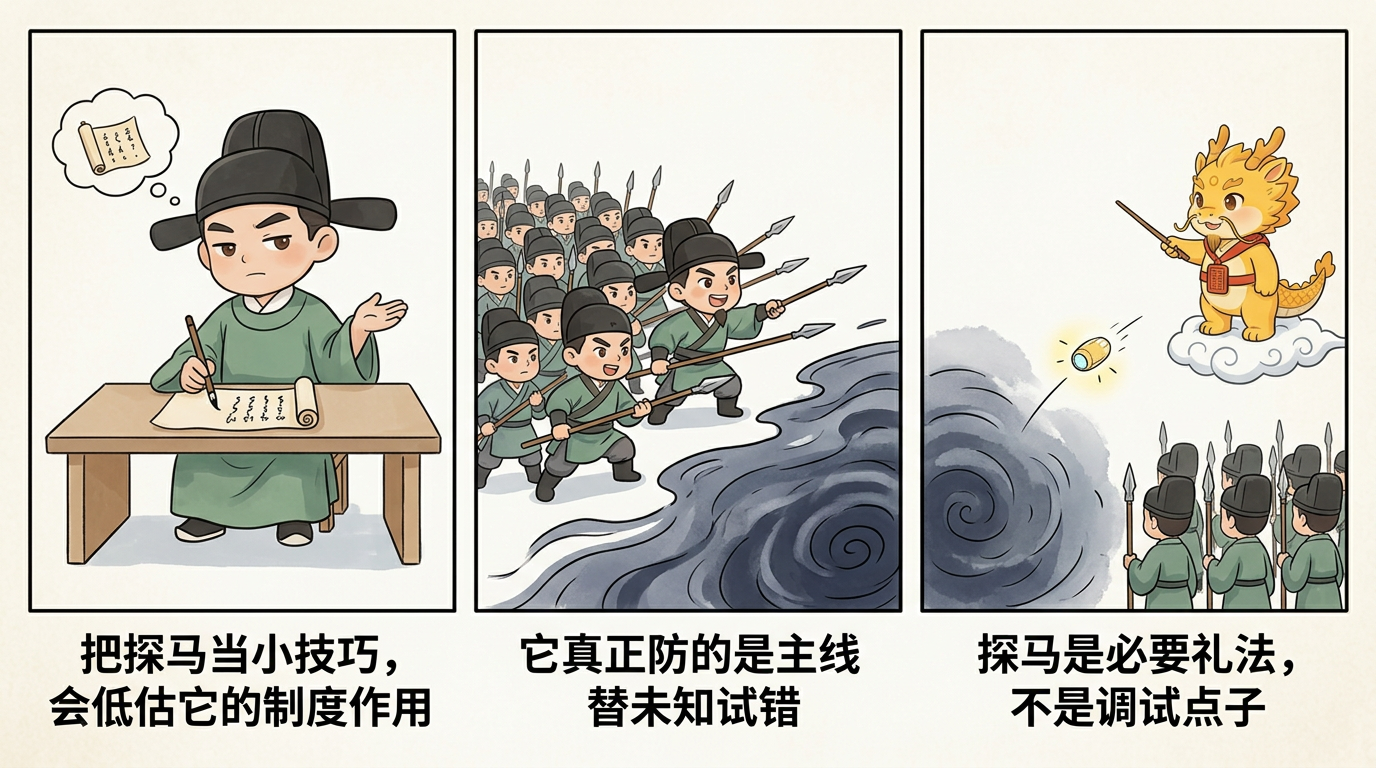 探马不是调试技巧，而是必要礼法