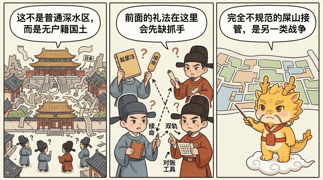 完全不规范的屎山接管，是另一类战争