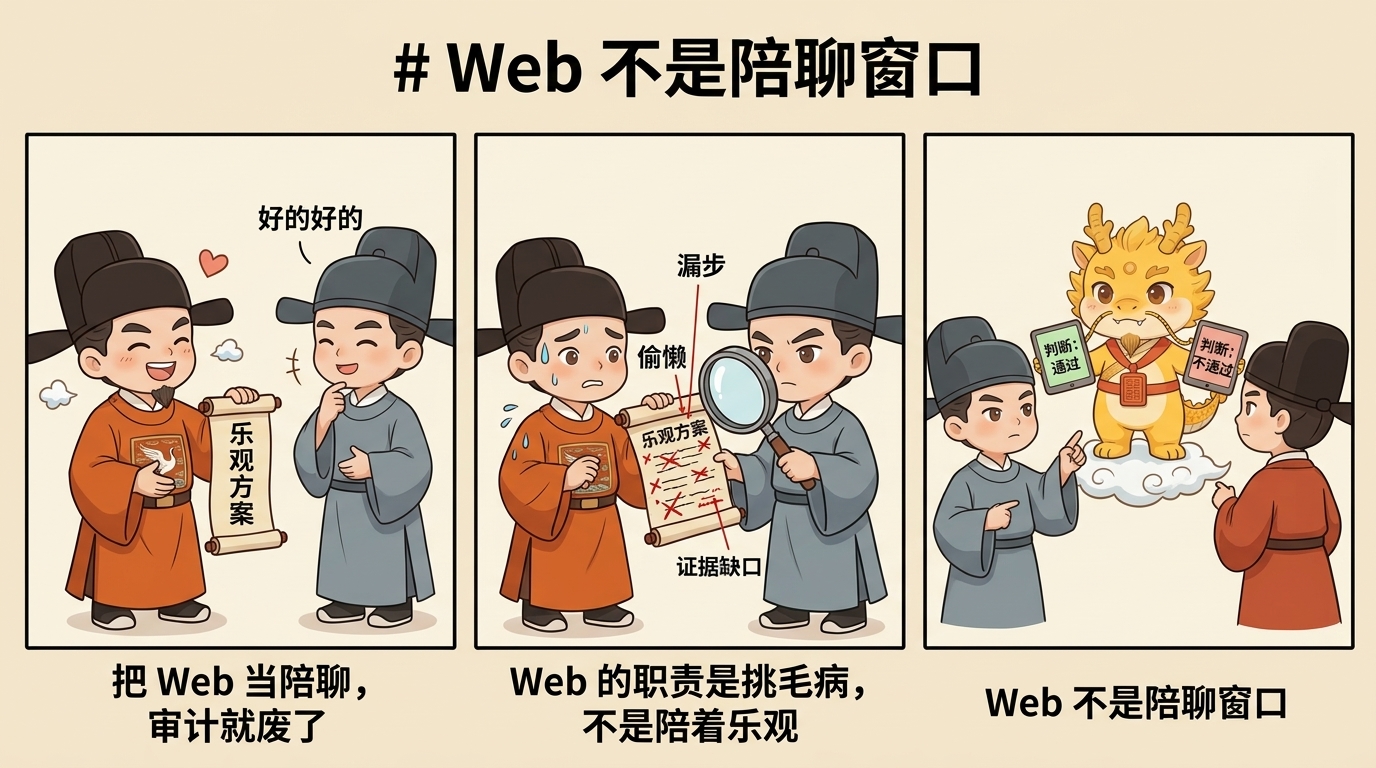 Web 不是陪聊窗口